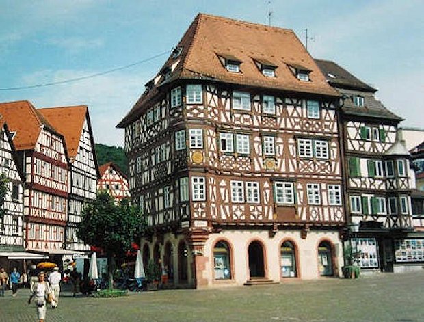 Case a graticcio a Mosbach (Baden-Wrttemberg)