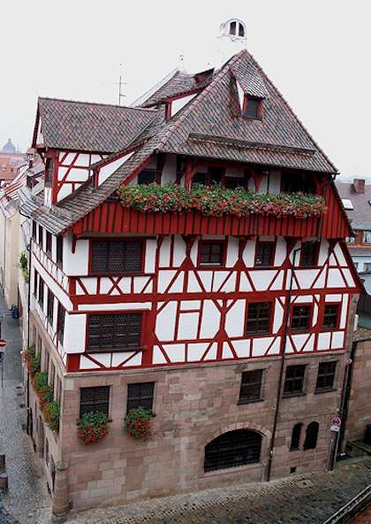 La casa di Albrecht Drer a Norimberga
