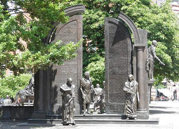 Il monumento ai "Gttinger Sieben"
