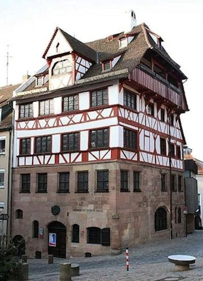 Norimberga, casa di Drer