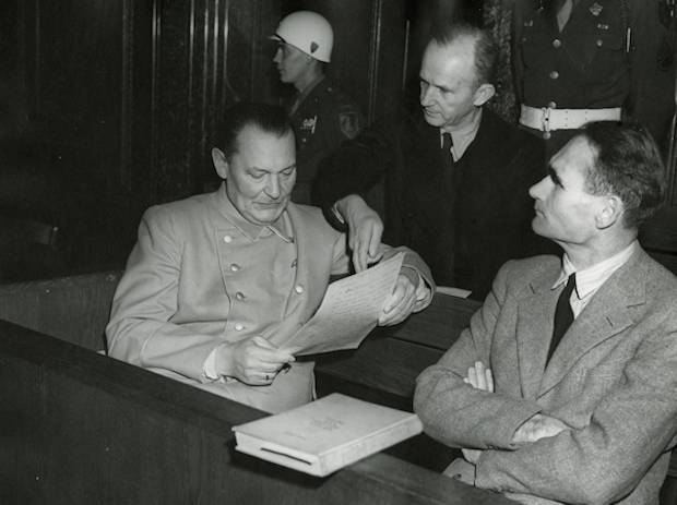Hermann Gring, Karl Dnitz, Rudolf Hess
