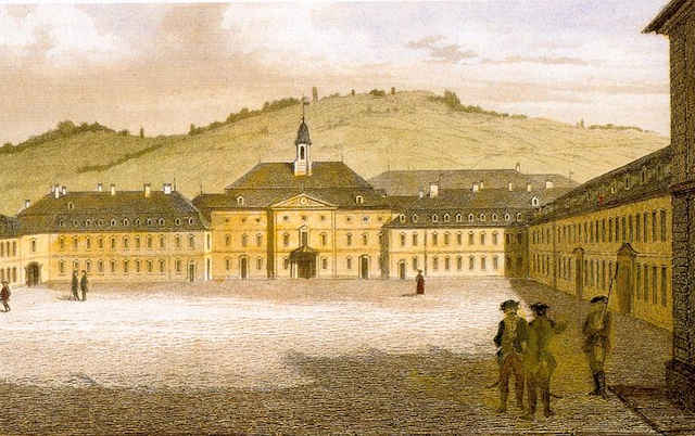 La "Karlschule", scuola militare del duca di Wrttemberg
