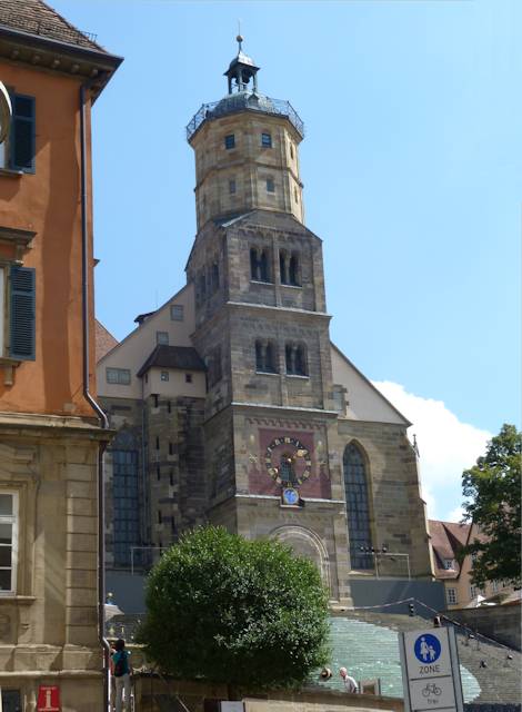 Schwbisch Hall - La chiesa protestante Sankt Michael