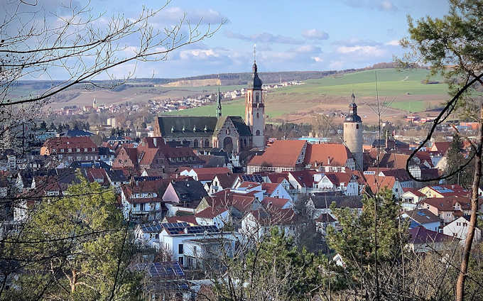 Il centro storico di Tauberbischofsheim