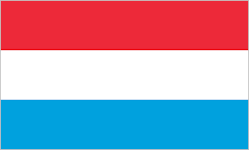 La bandiera del Lussemburgo