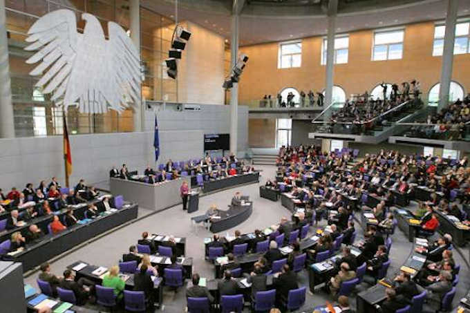 Il parlamento tedesco (Bundestag)