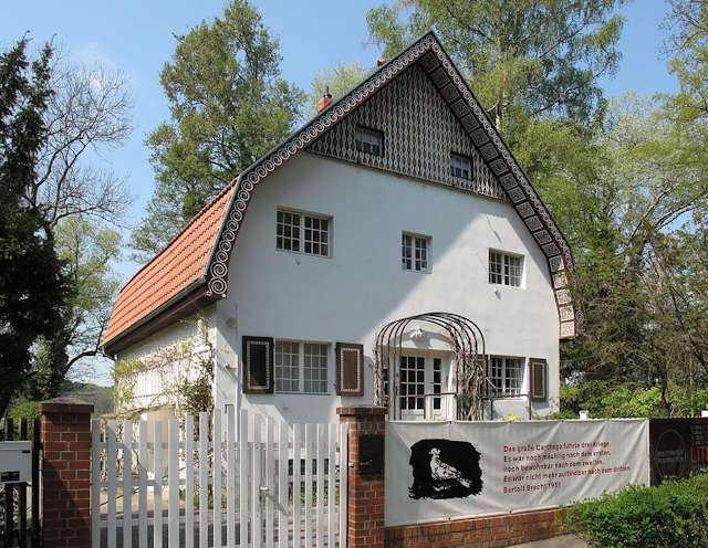 La casa di Bertolt Brecht und Helene Weigel a Buckow