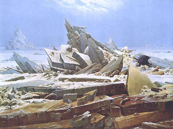 Caspar David Friedrich: Il mare di ghiaccio