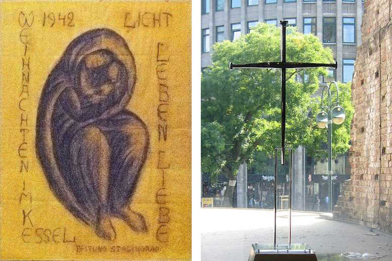 La Madonna di Stalingrado / la croce di Coventry