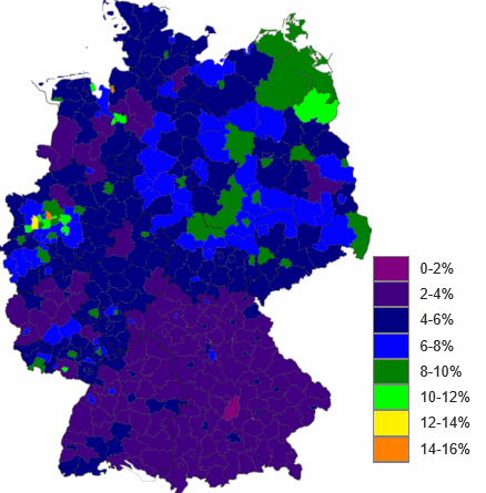 La disoccupazione in Germania