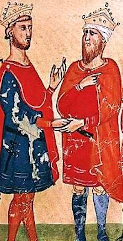 Federico II incontra il Sultano al-Kamil