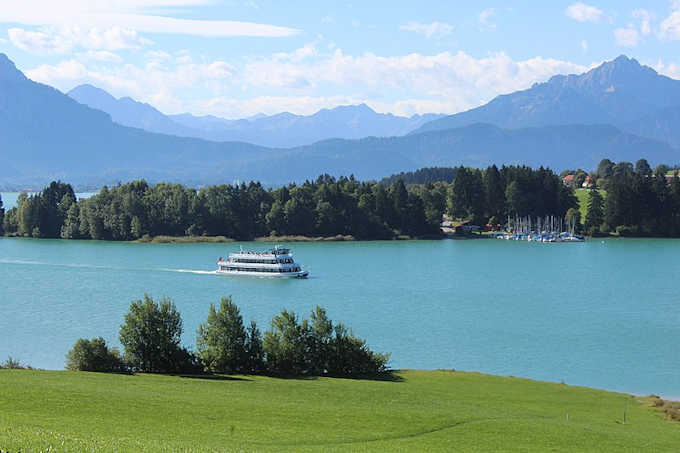 Füssen - Il lago Forggensee