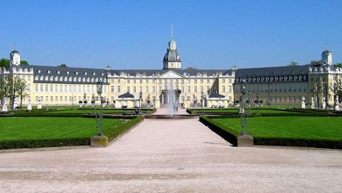 Il castello di Karlsruhe