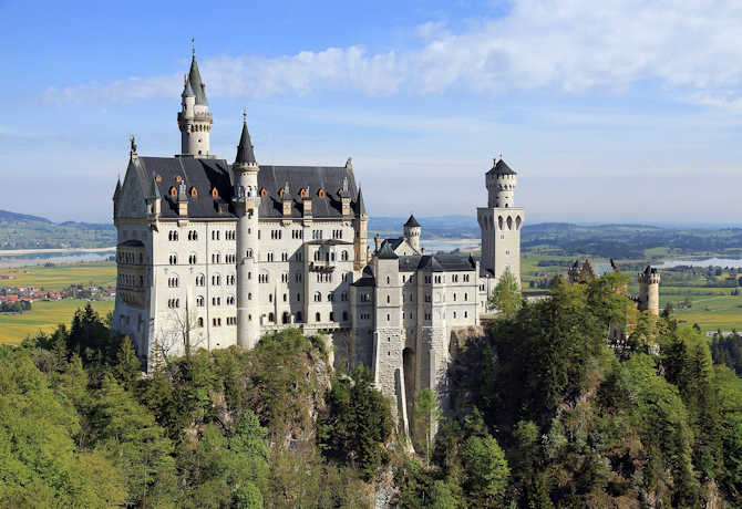 Il castello Neuschwanstein