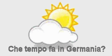 Com'è il tempo in Germania?