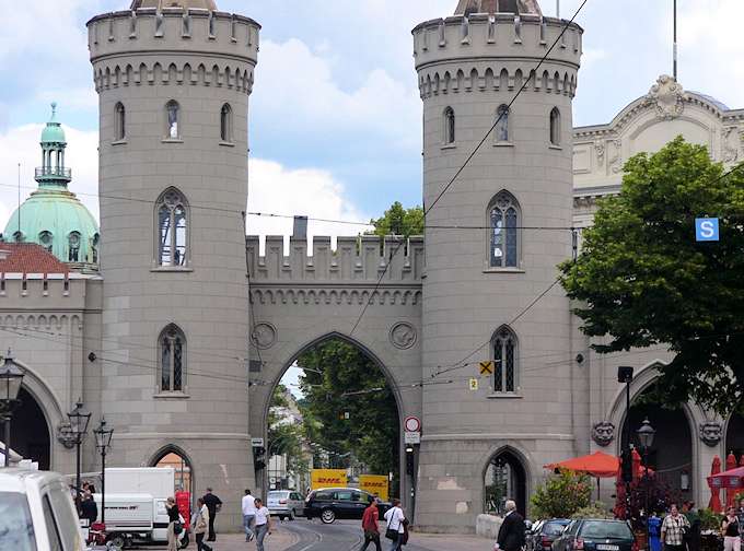Il Nauener Tor (porta di Nauen),una porta cittadina di Potsdam