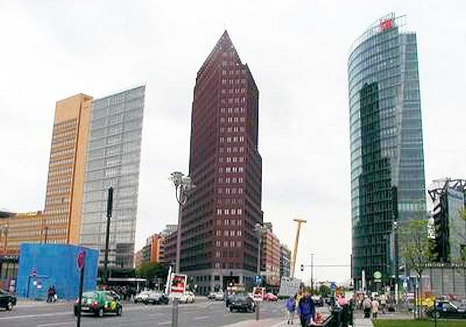 Berlino, Potsdamer Platz, i grattacieli