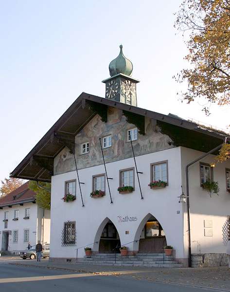 Il municipio di Bad Wiessee