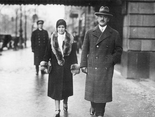 Thomas e Katia Mann, 1929