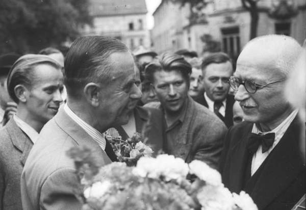 Thomas Mann 1949 a Weimar