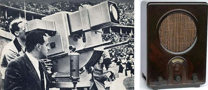 La prima telecamera mobile / La 'Volksempfnger'
