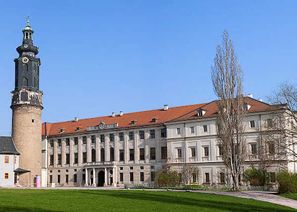 Lo "Stadtschloss" (castello della citt) di Weimar