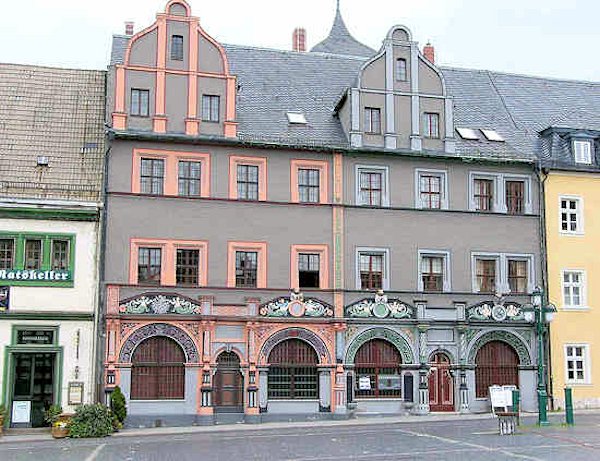 Weimar - la casa di Lucas Cranach