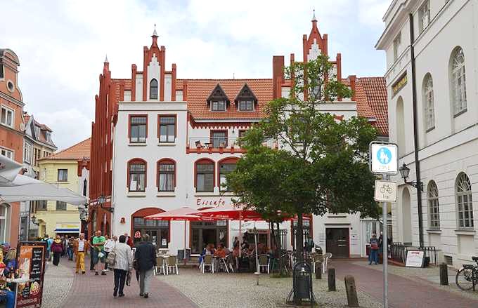 La vecchia farmacia comunale di Wismar