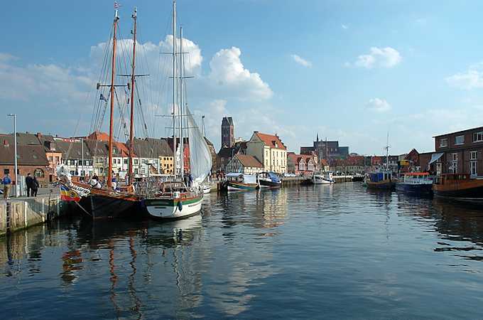 Il vecchio porto di Wismar